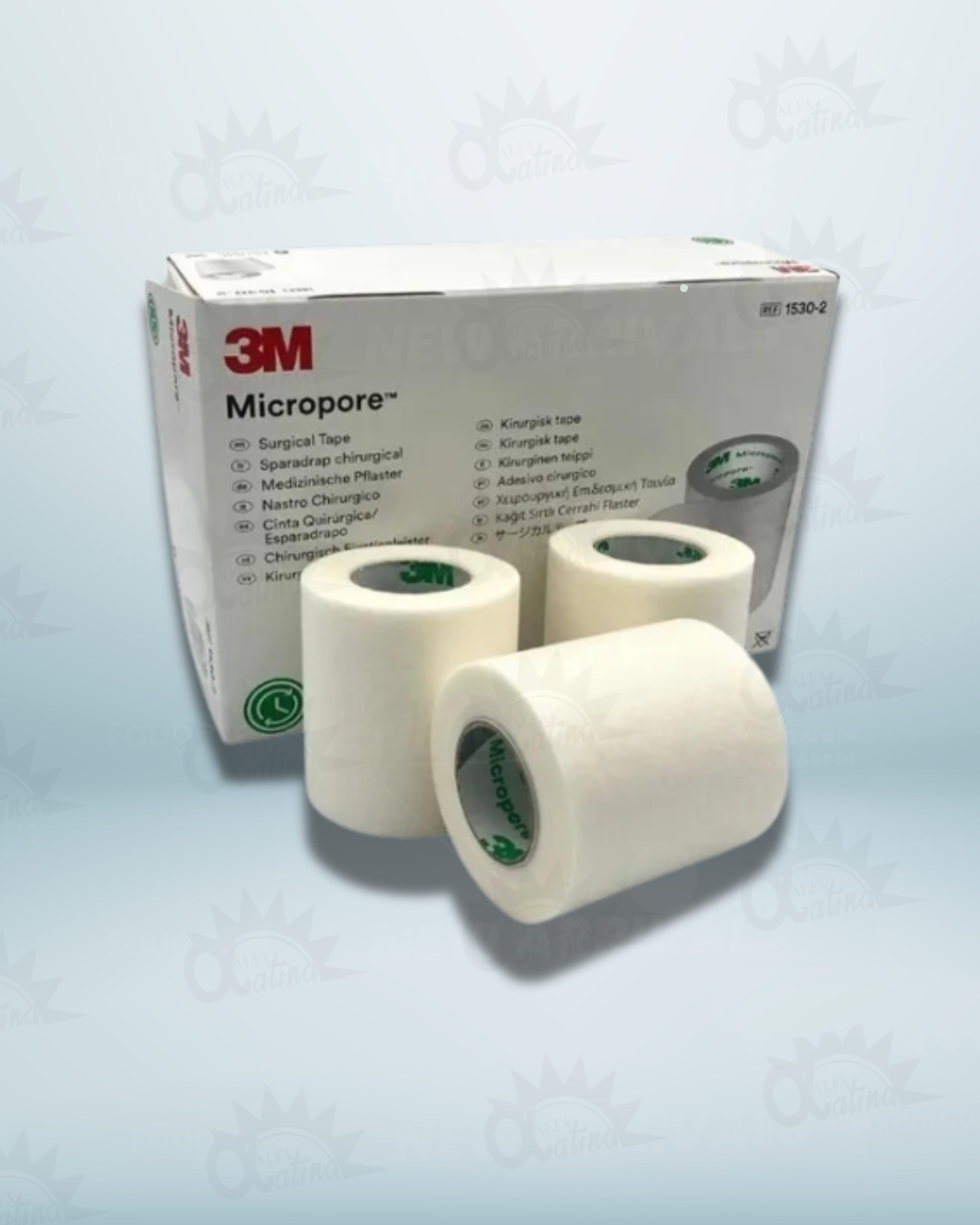 ESPARADRAPO MICROPORE DE 1 X 10  BLANCO.